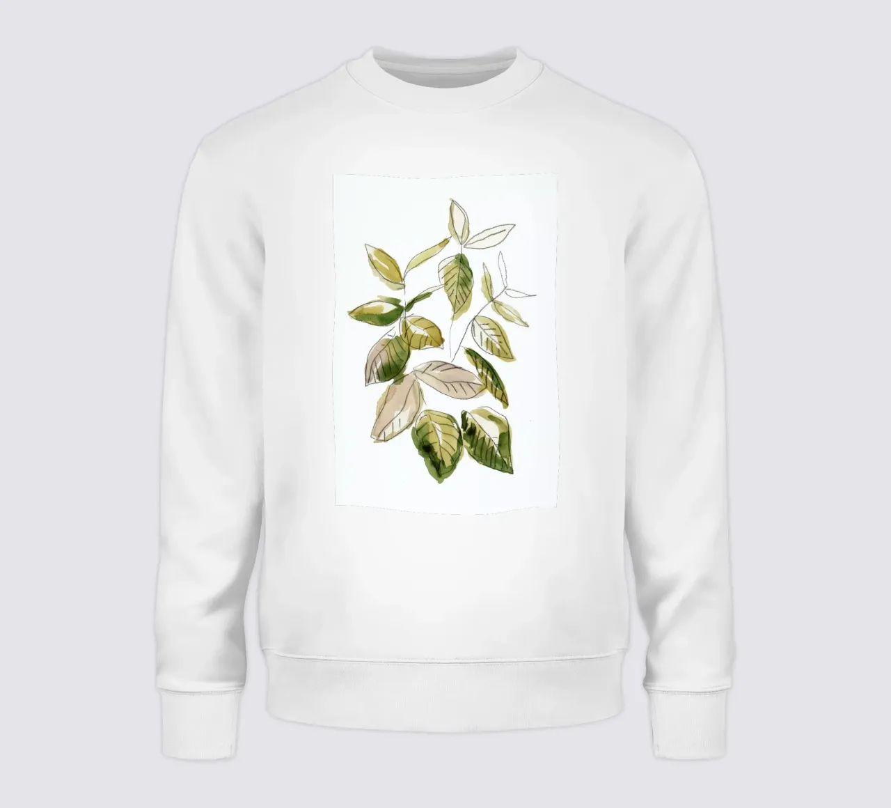 Leaves 02 felpa da Farina Kuklinski