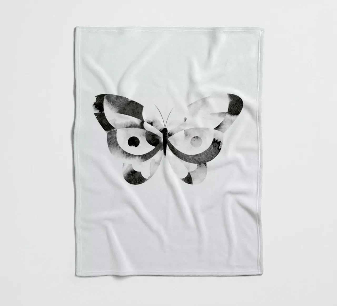 Dark Butterfly coperta in pile da A Nordic Girl