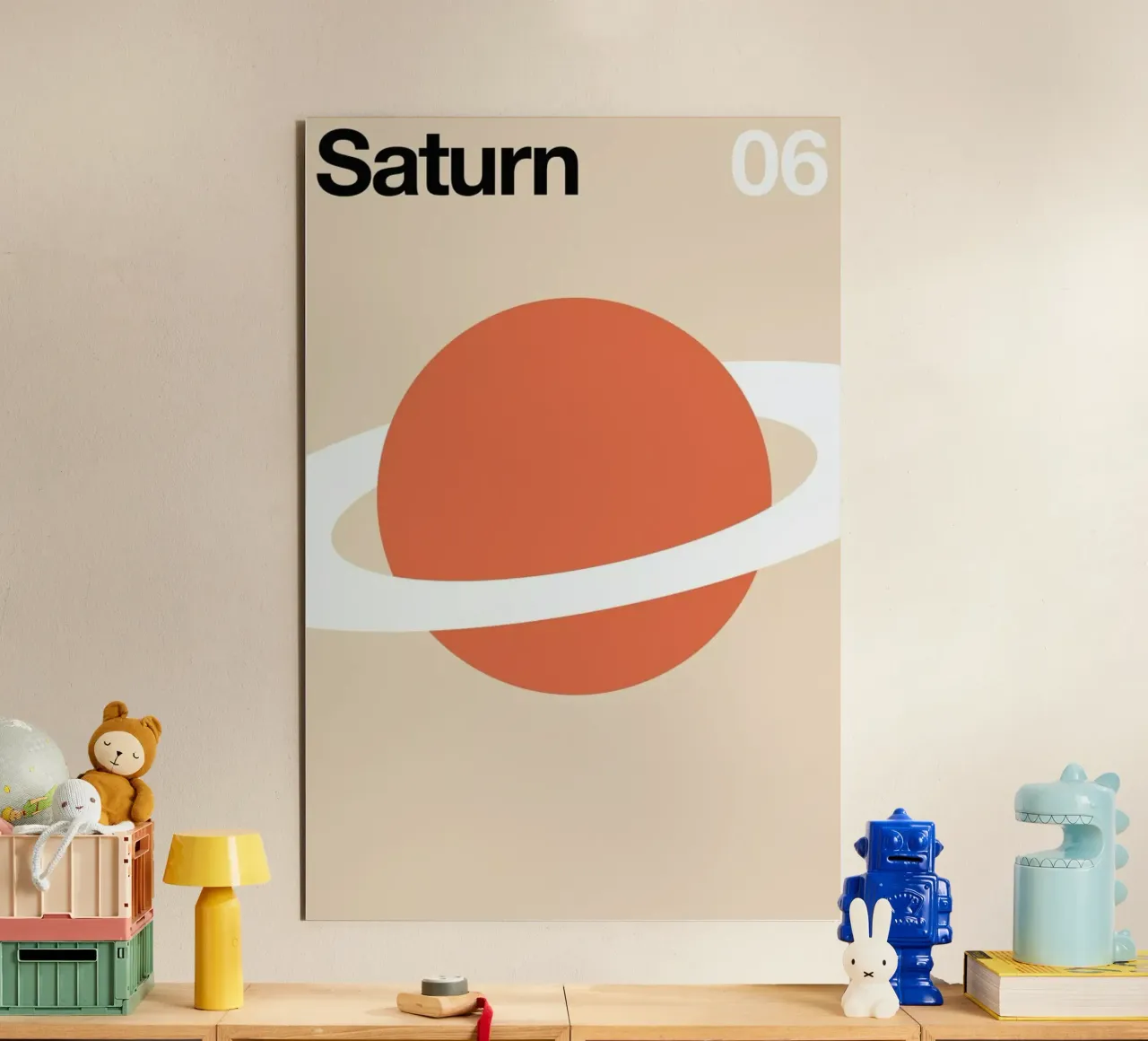 Saturn 06 alluminio dibond da Florent Bodart
