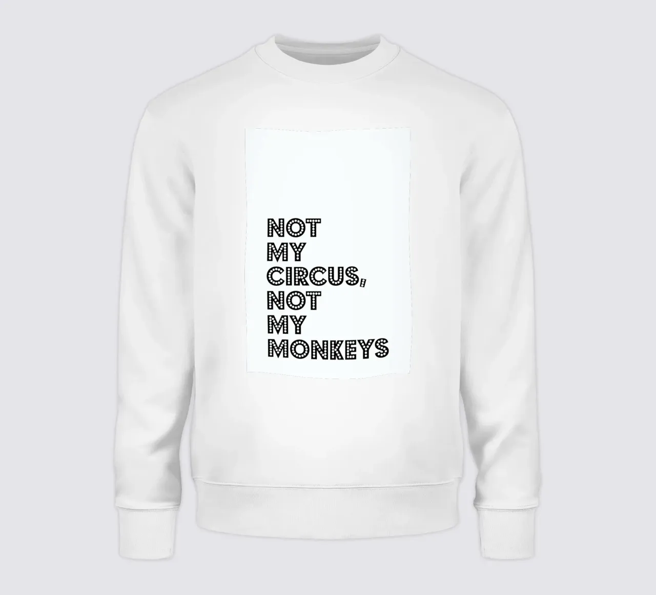 Not My Circus, Not My Monkeys felpa da The Native State