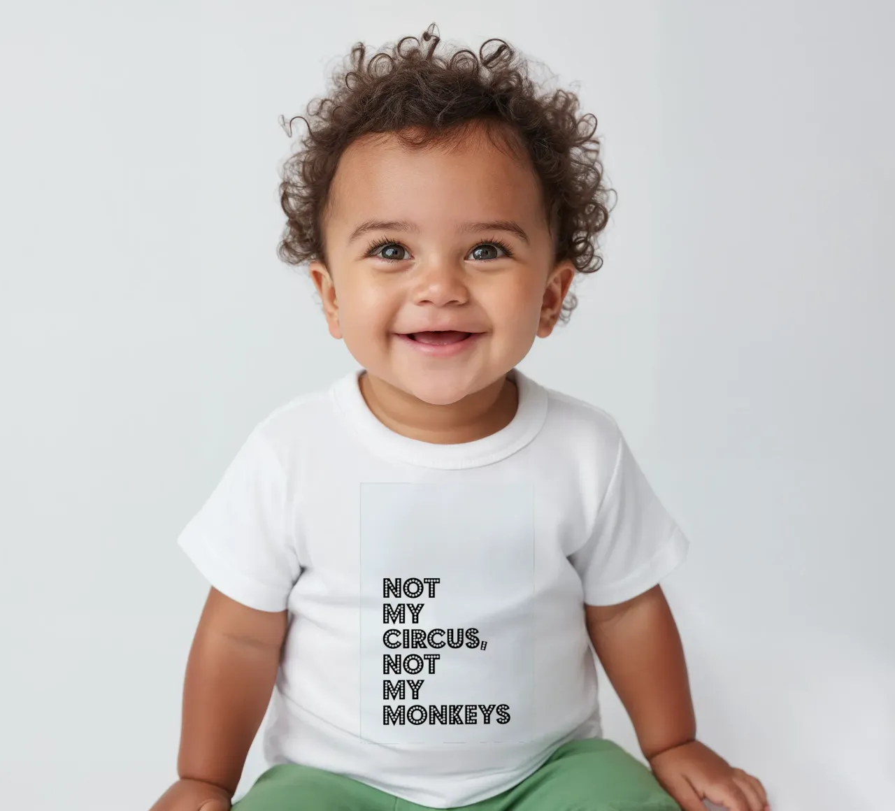 Not My Circus, Not My Monkeys camiseta de bebé de The Native State