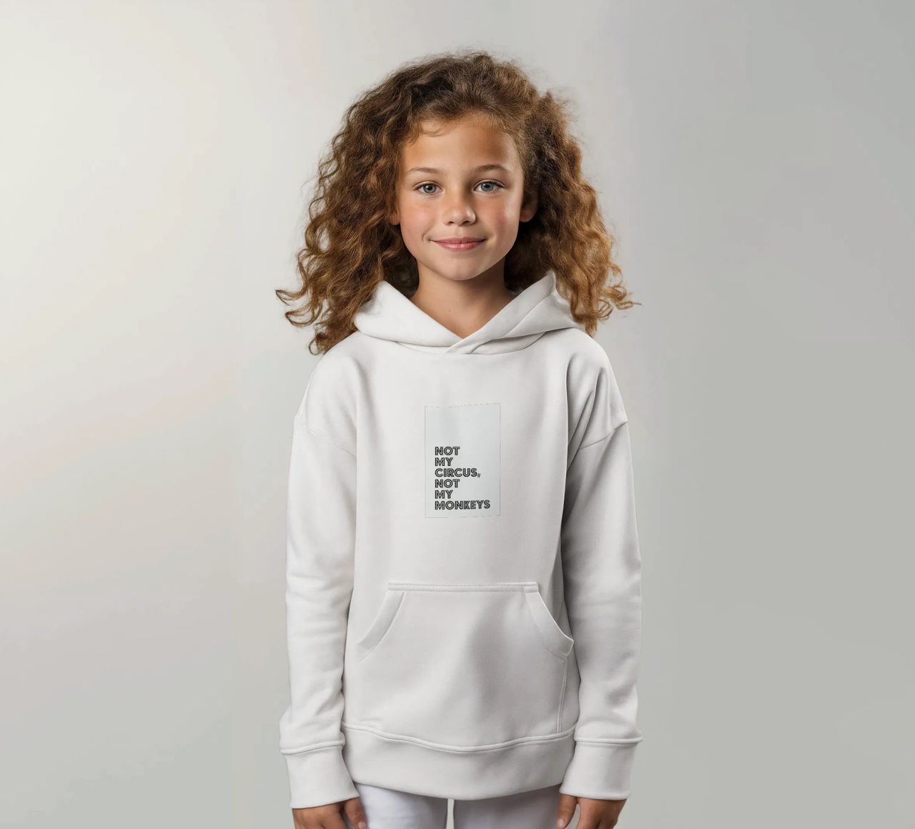 Not My Circus, Not My Monkeys felpa bambino con cappuccio da The Native State