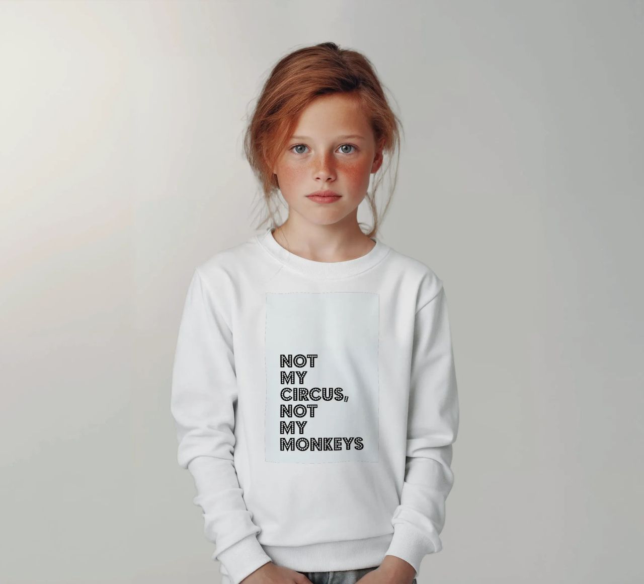 Not My Circus, Not My Monkeys felpa bambino da The Native State