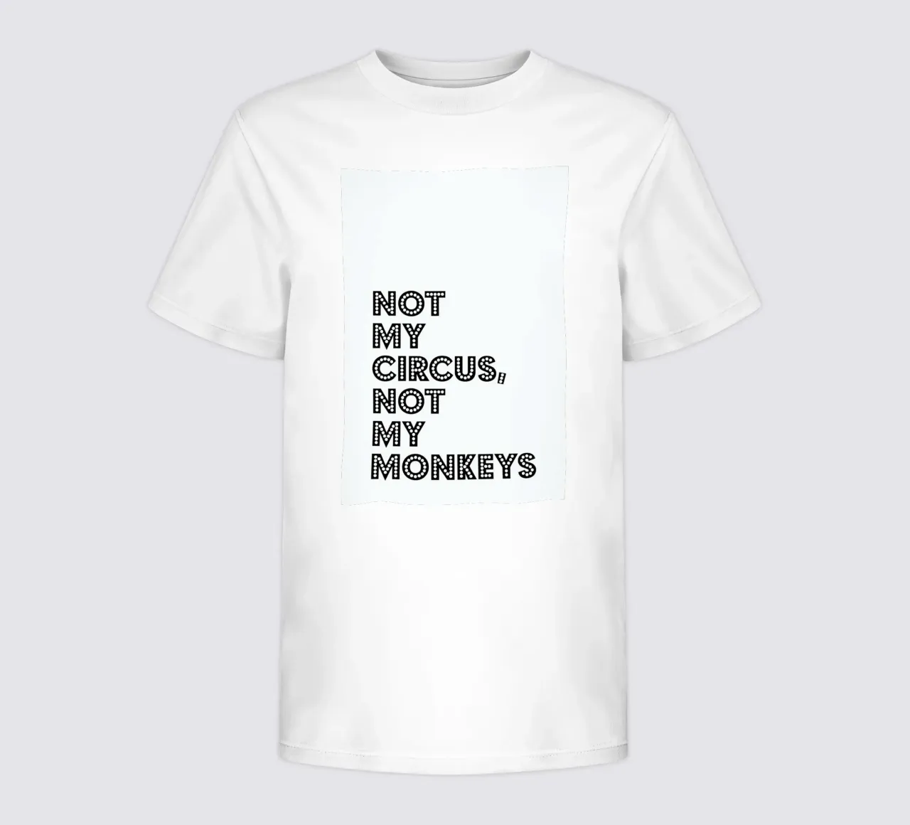 Not My Circus, Not My Monkeys t-shirt bambini da The Native State