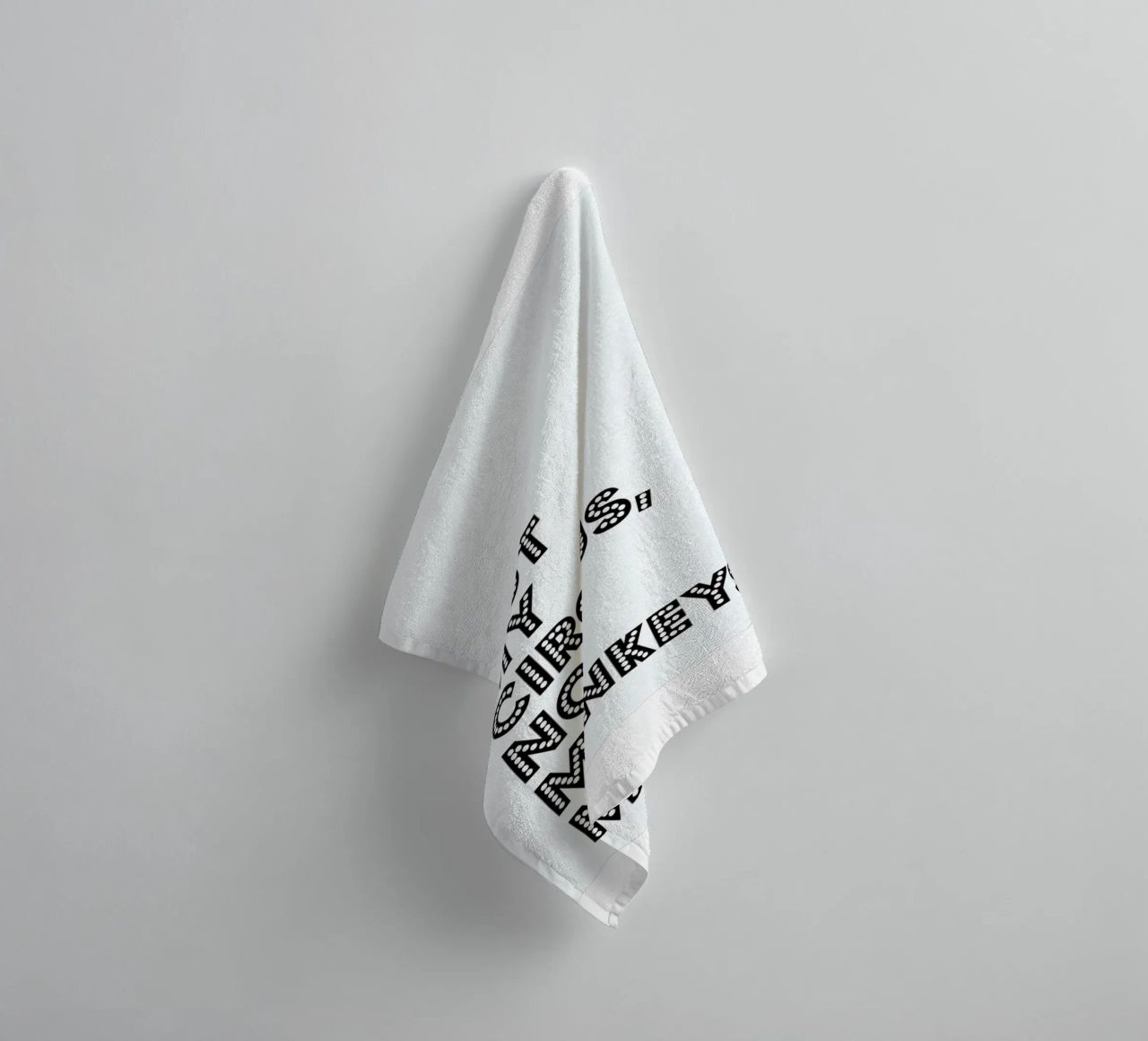 Not My Circus, Not My Monkeys towel by The Native State