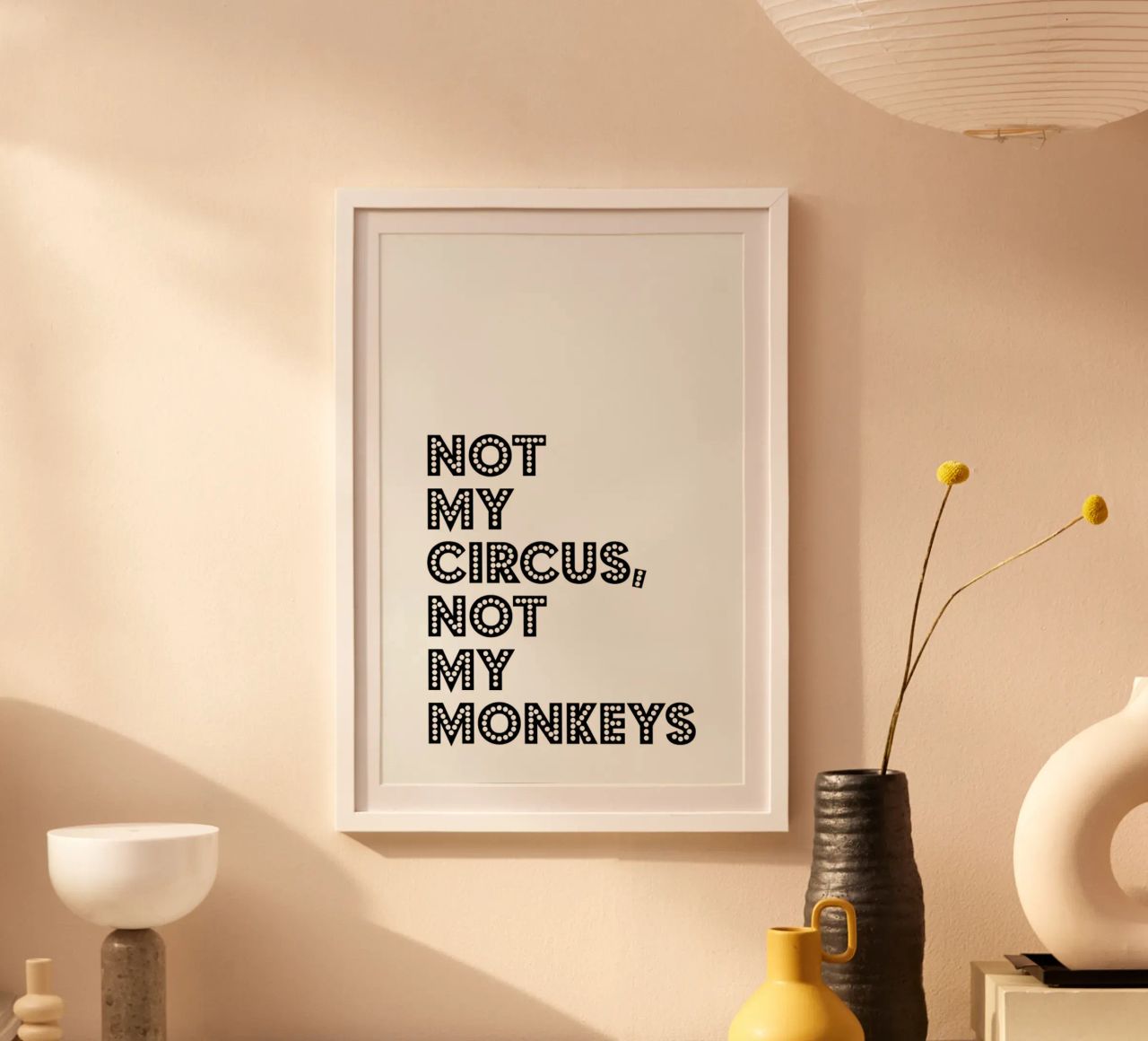 Not My Circus, Not My Monkeys poster da The Native State