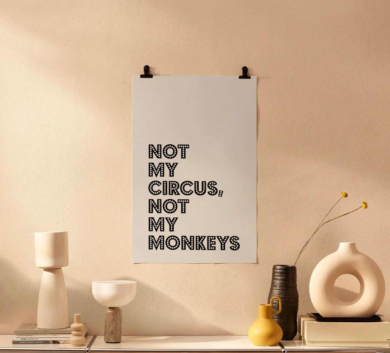 Not My Circus, Not My Monkeys poster da The Native State
