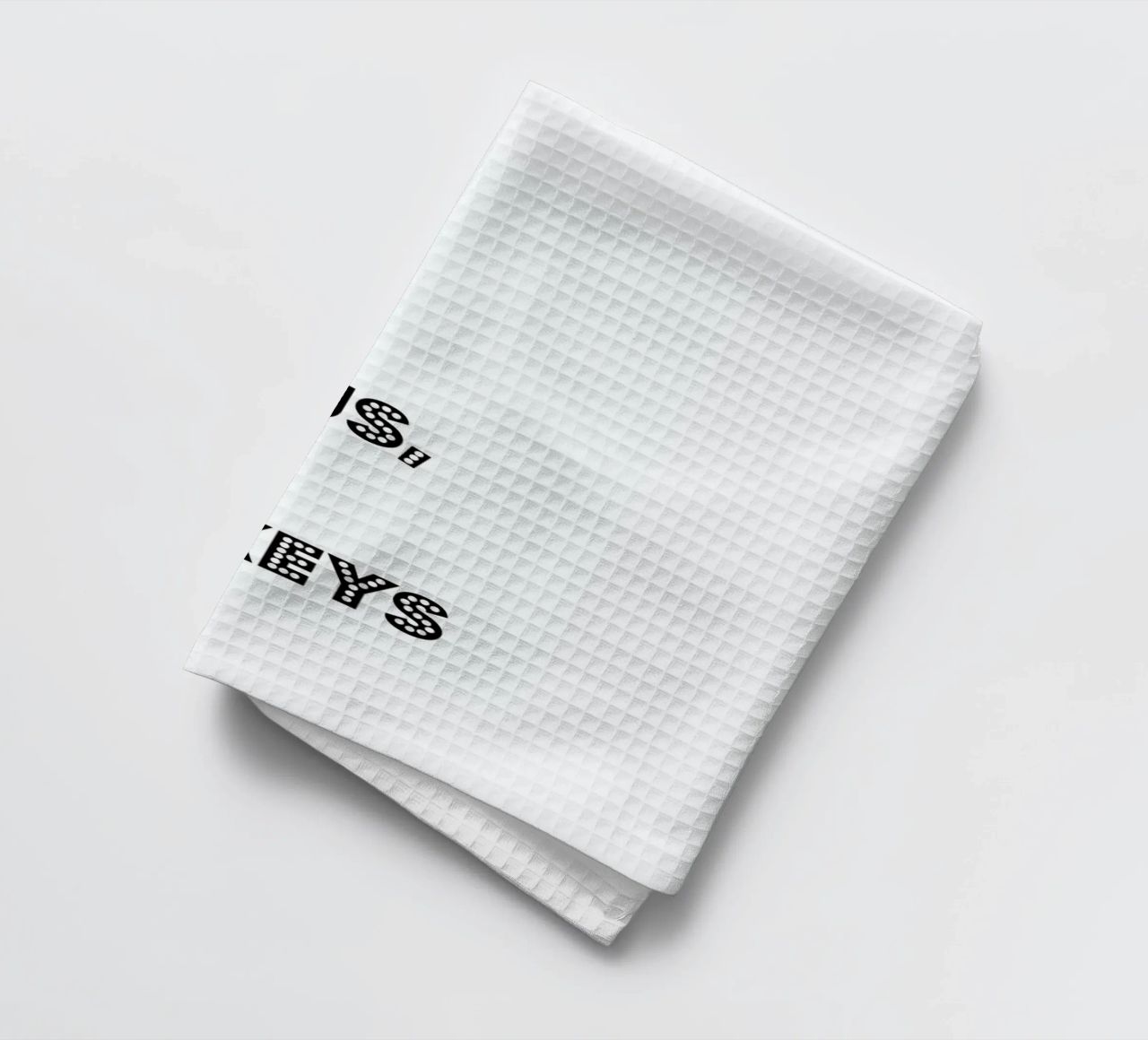 Not My Circus, Not My Monkeys tea towel by The Native State