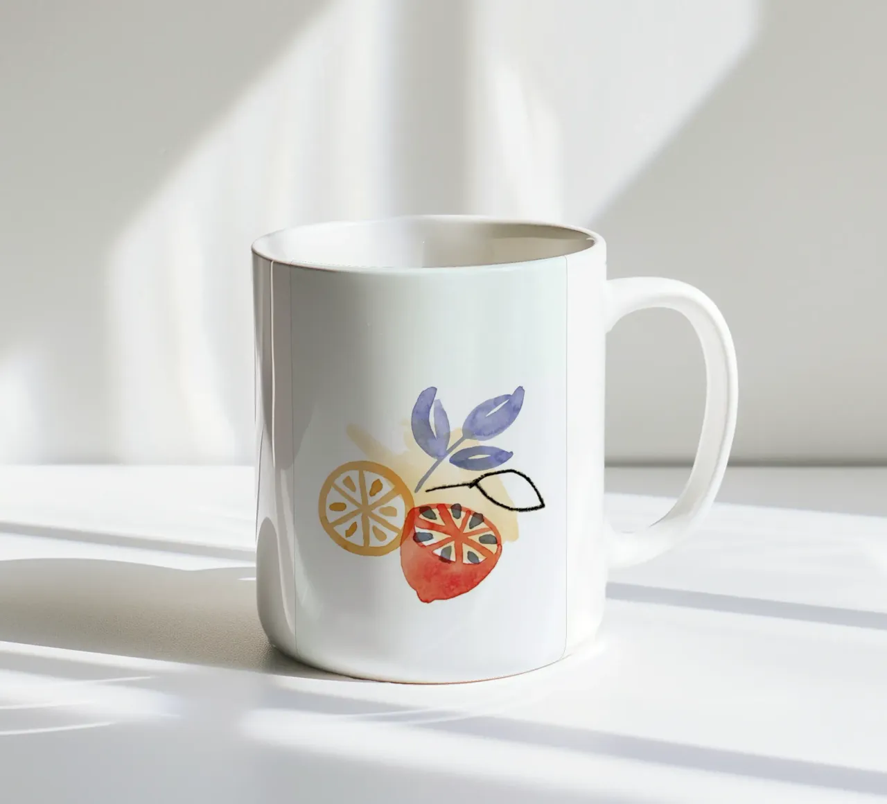 Lemons 1 tazza in ceramica da Farina Kuklinski
