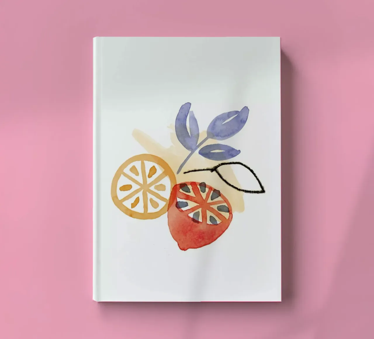 Lemons 1 notebook by Farina Kuklinski