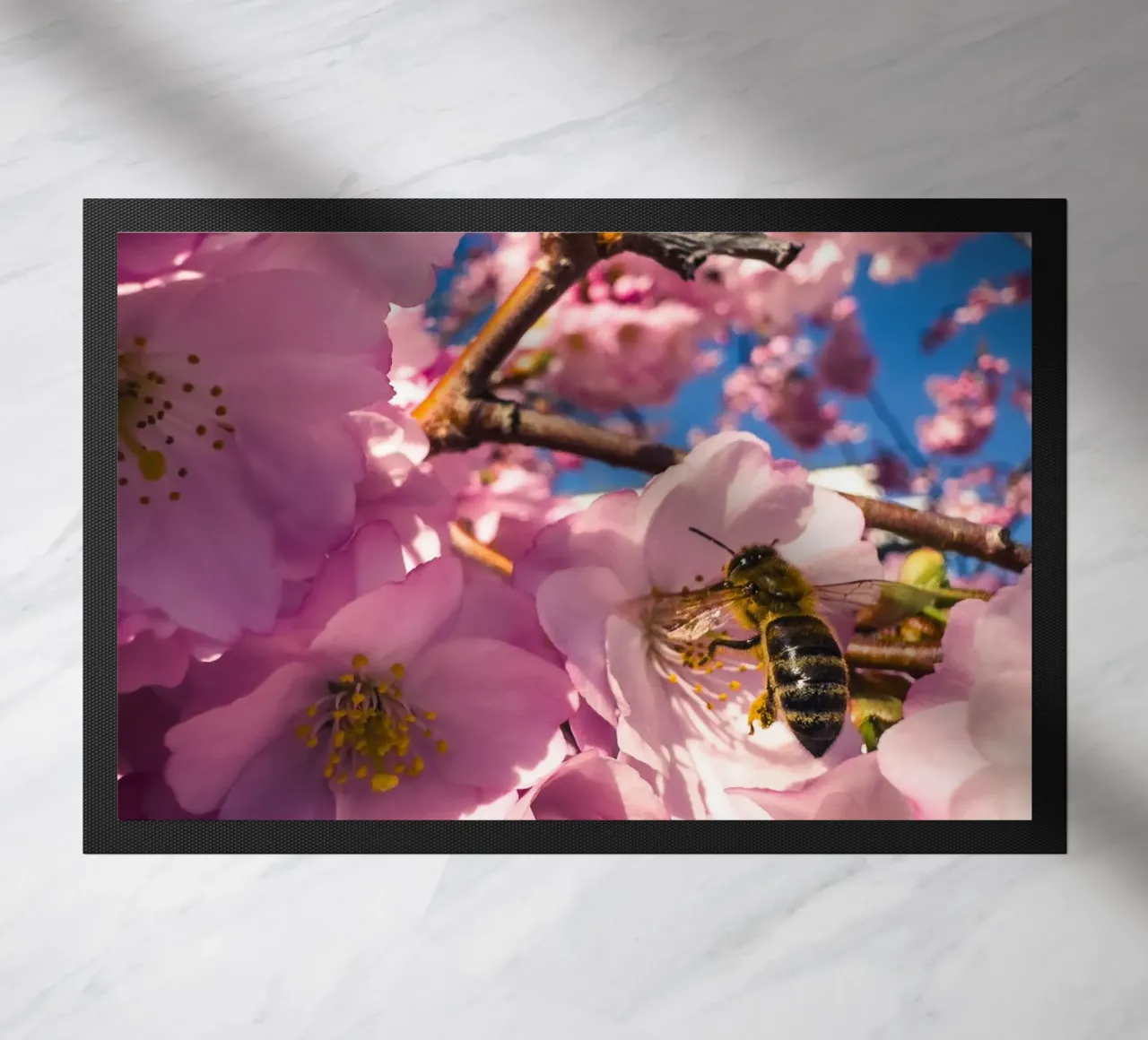 Spring in progress doormat by Mexposure Gallery