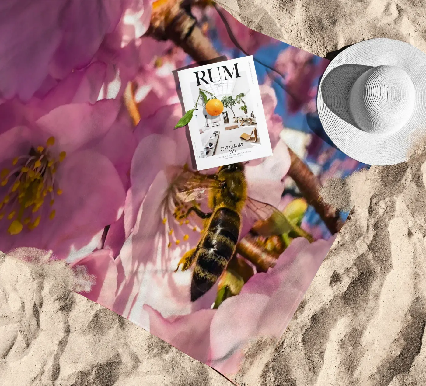 Spring in progress beach towel by Mexposure Gallery