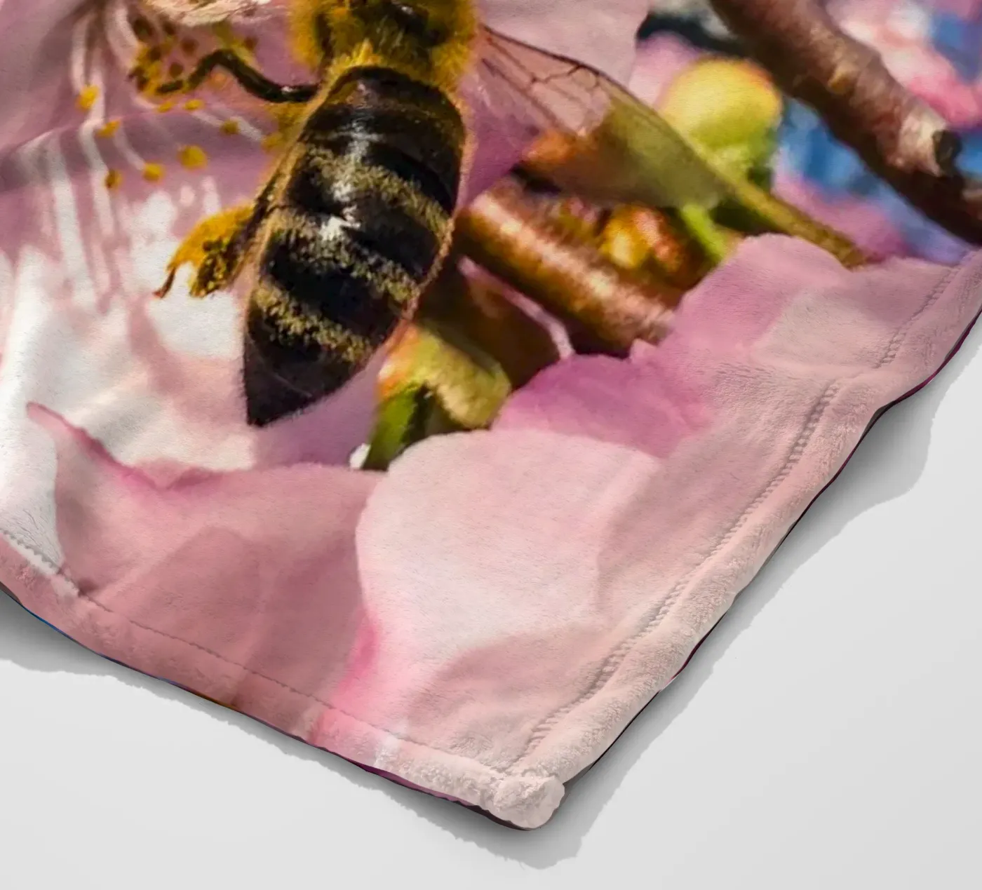 Spring in progress fleecedeken van Mexposure Gallery