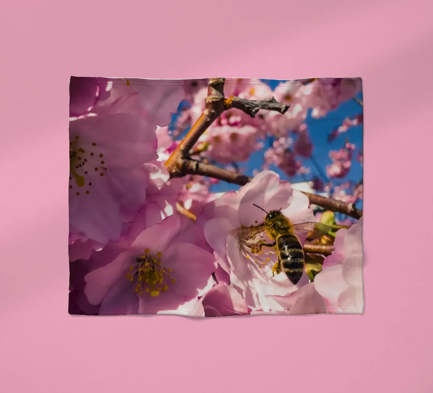 Spring in progress fleecedeken van Mexposure Gallery