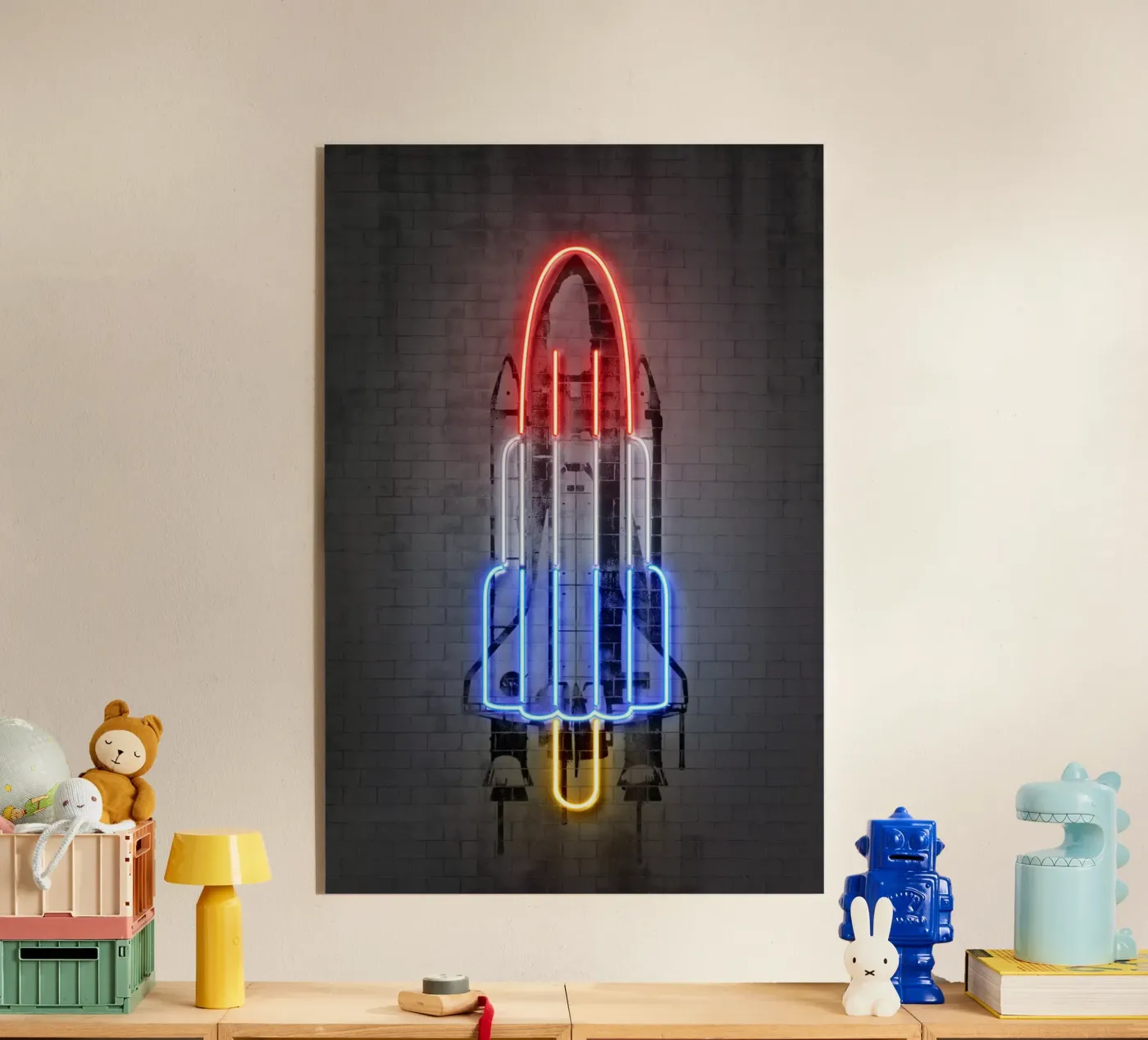 Rocket Acryl-Glas von Octavian