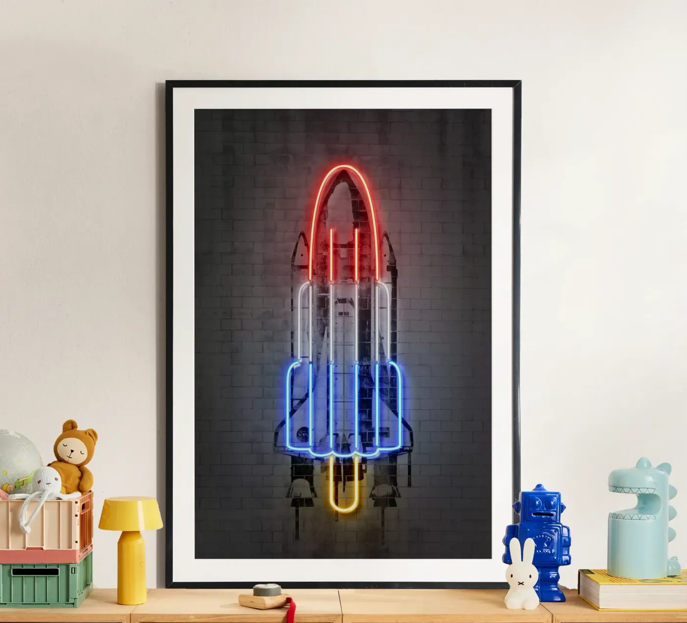 Rocket Poster von Octavian