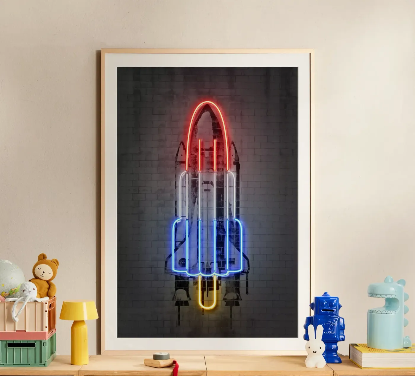 Rocket Poster von Octavian