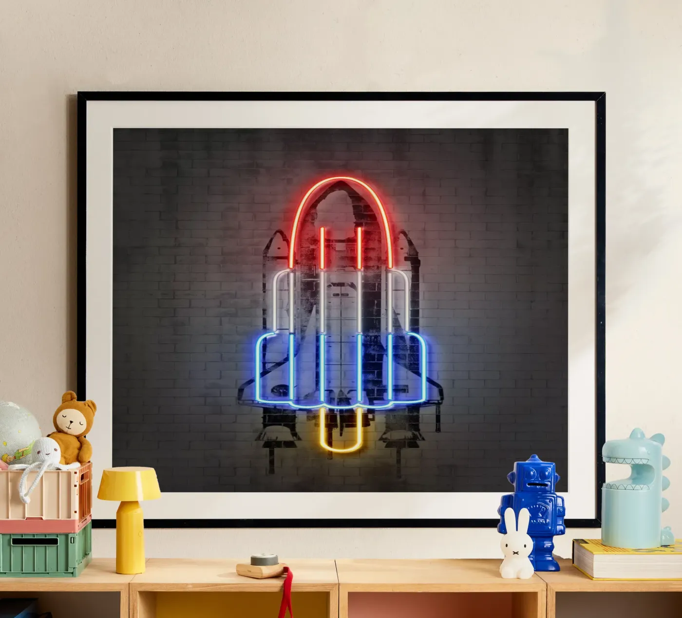 Rocket Poster von Octavian