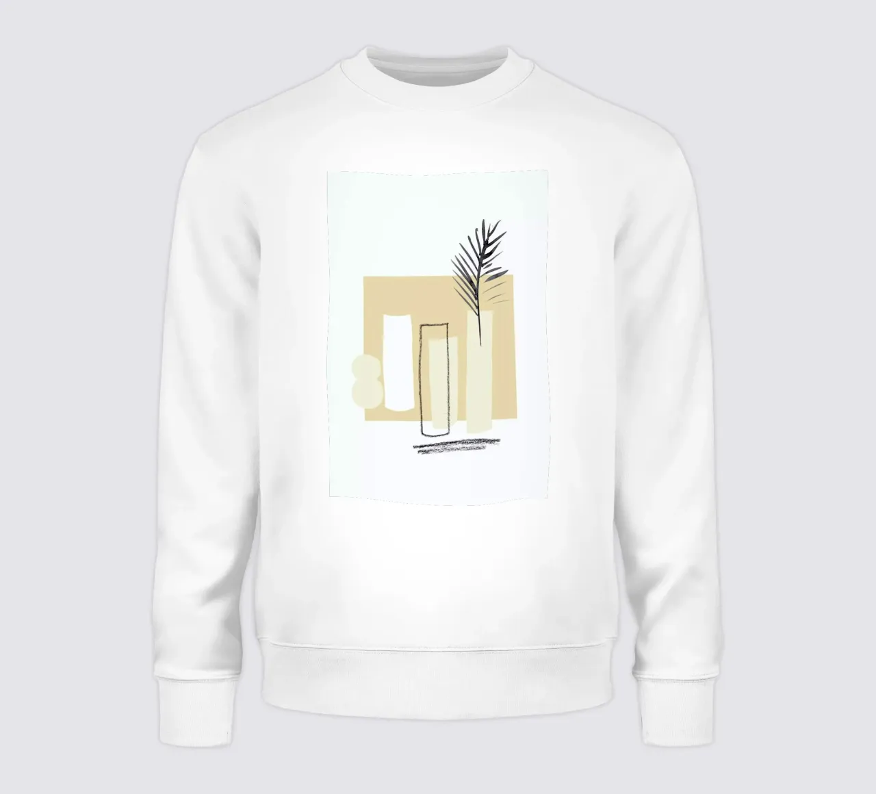 Plants in Vases 03 Sweatshirt von Farina Kuklinski