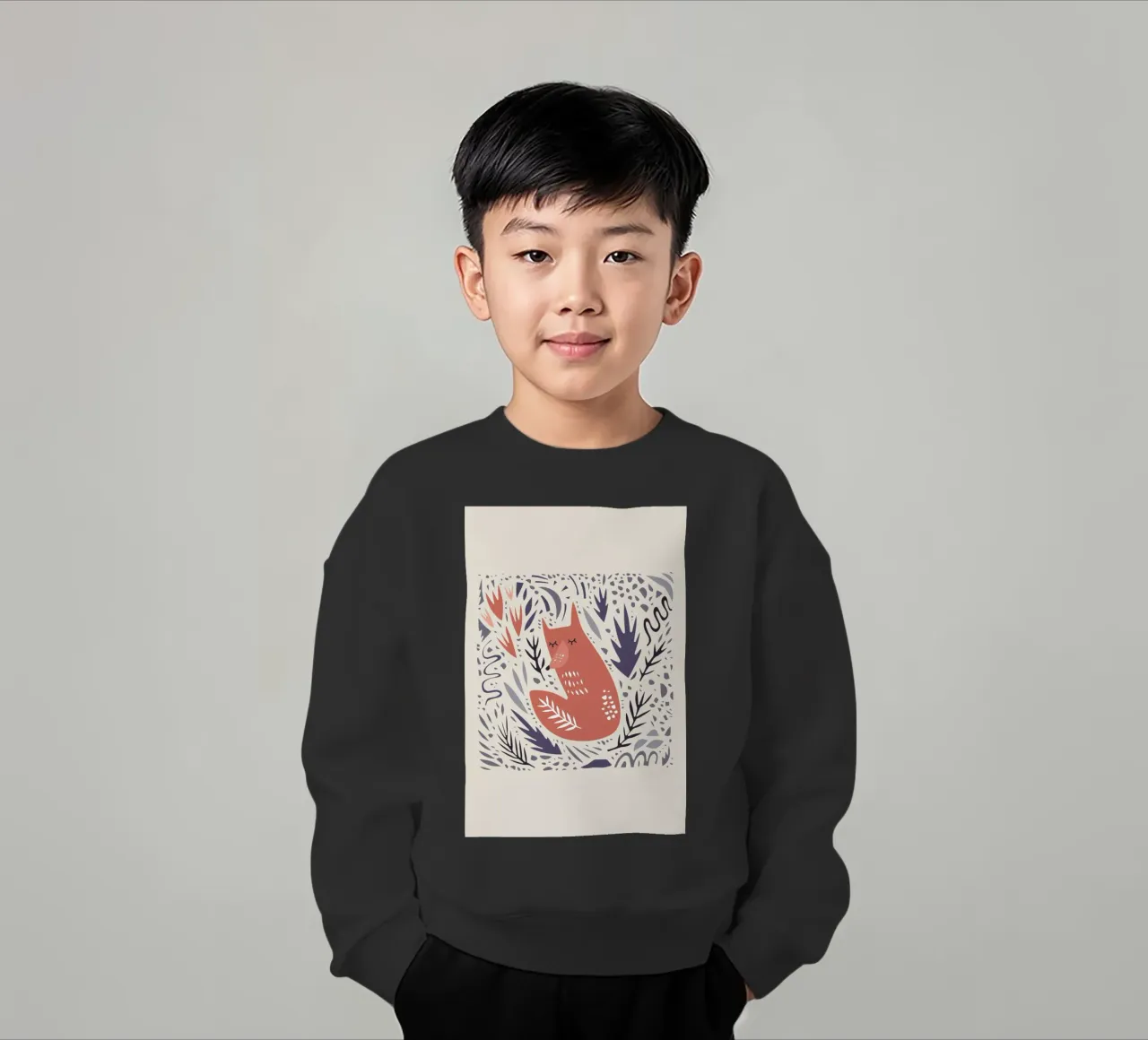 Hibernating Fox felpa bambino da Little Flourishes