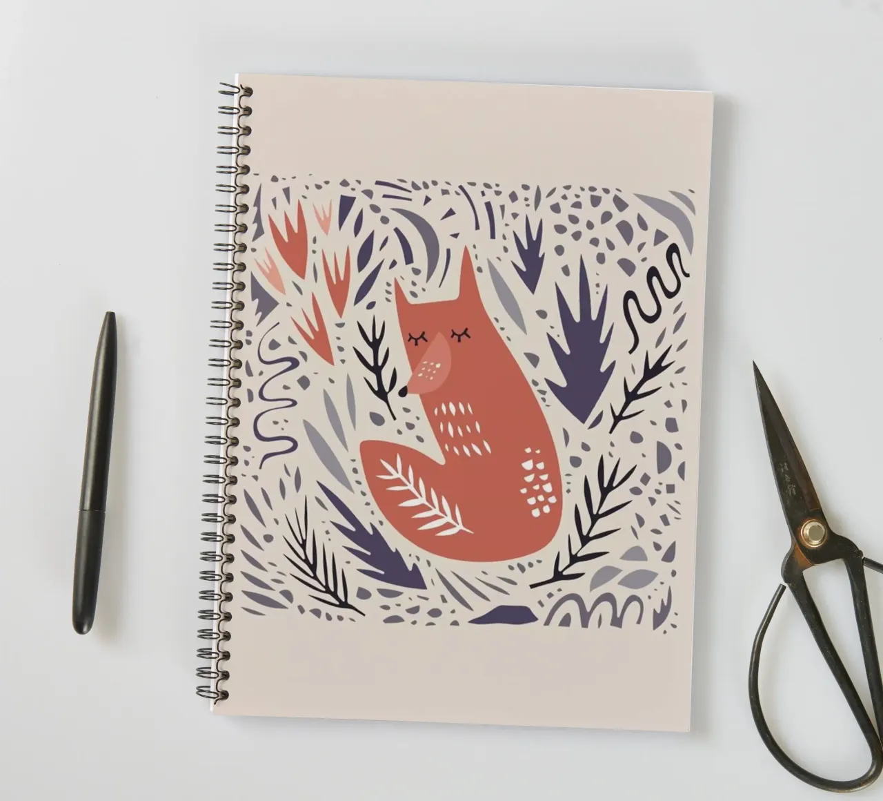 Hibernating Fox diario ad anelli da Little Flourishes
