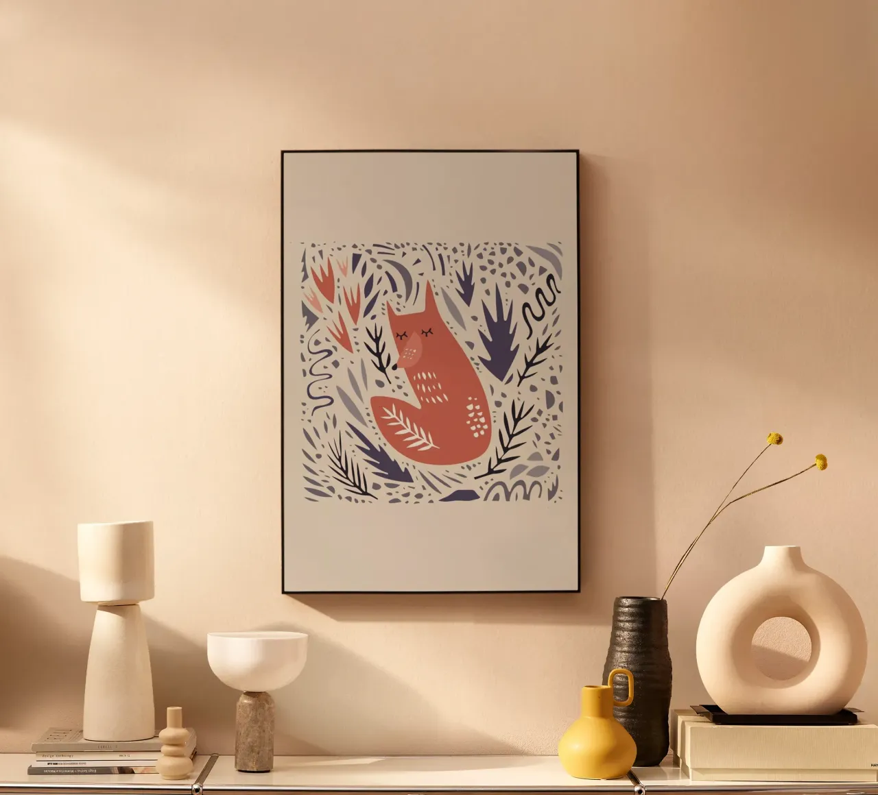 Hibernating Fox plexiglass da Little Flourishes