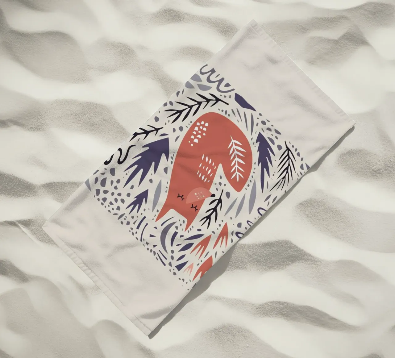 Hibernating Fox telo mare da Little Flourishes