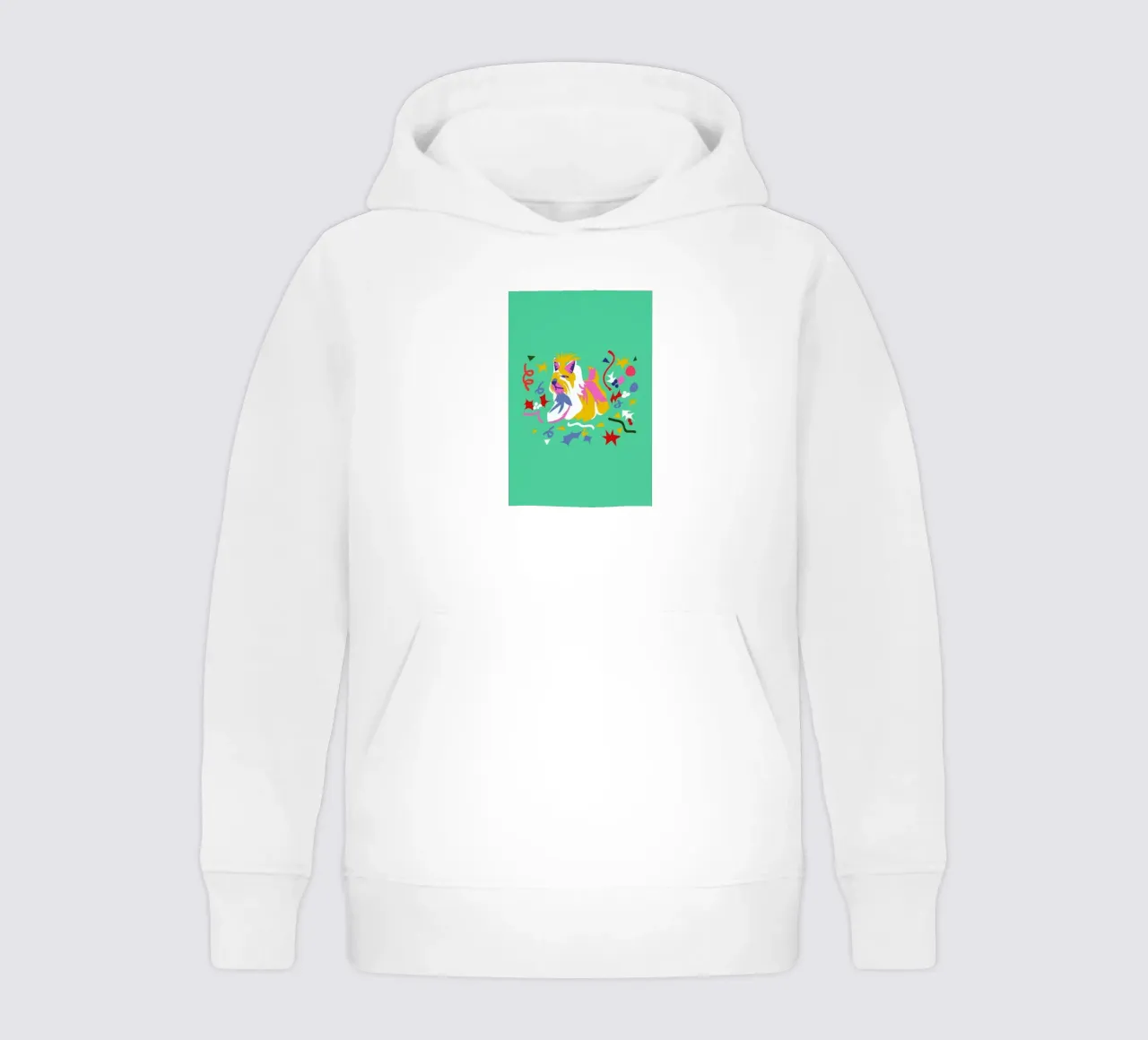 Merry Yorkie felpa bambino con cappuccio da Mariery Young