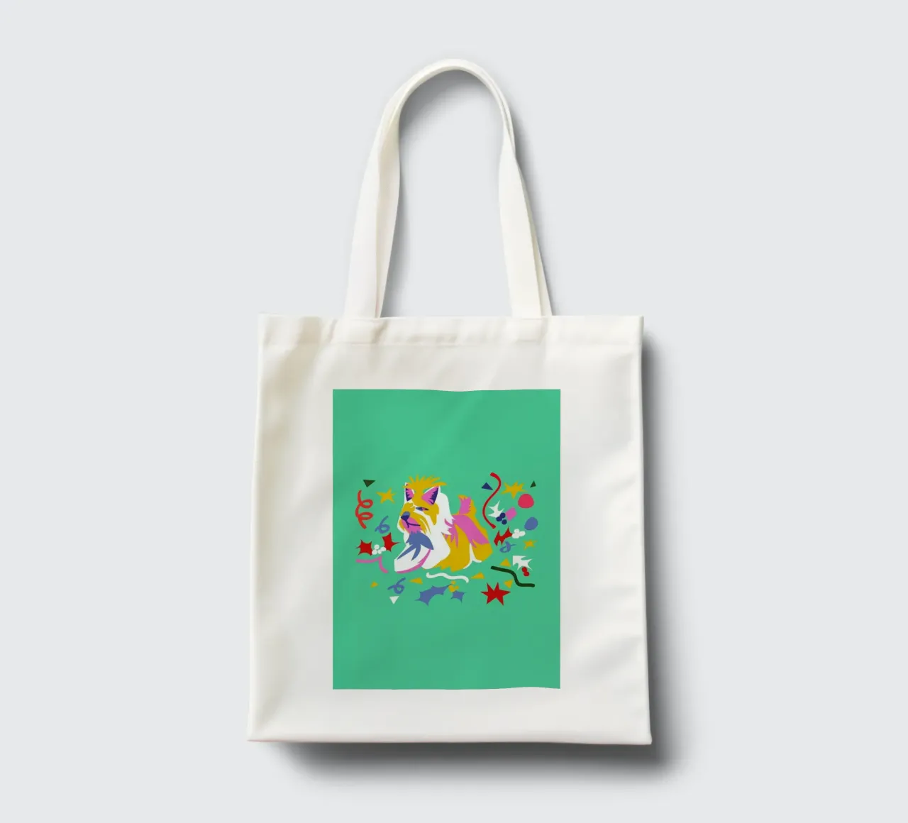 Merry Yorkie borsa in juta da Mariery Young