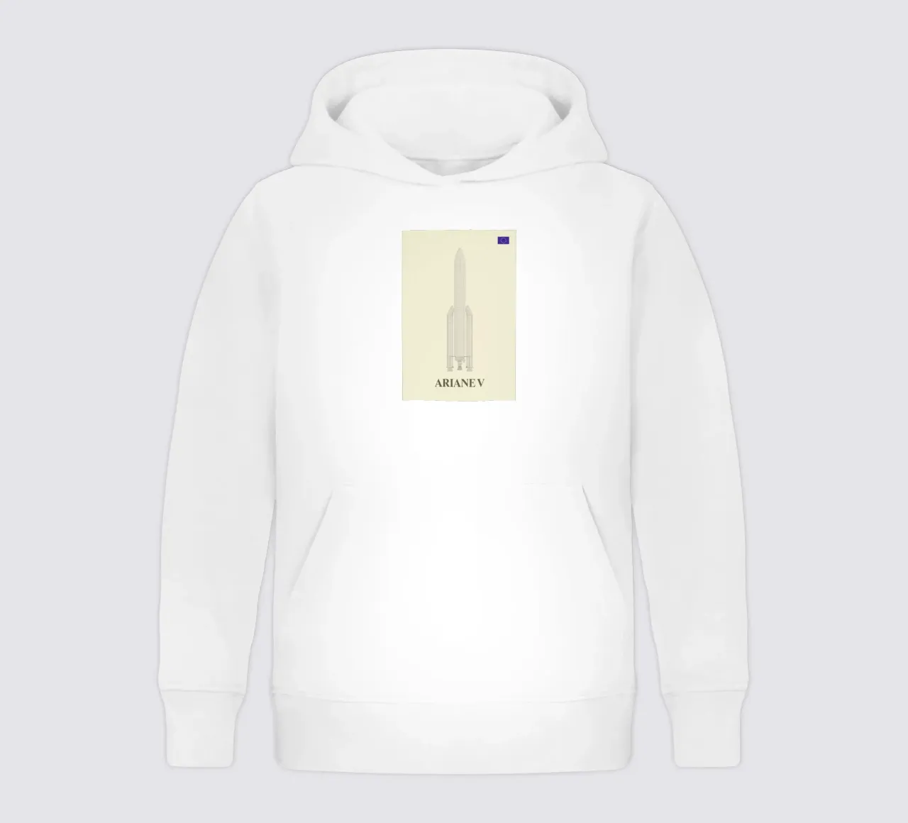 Ariane V V2 04 felpa bambino con cappuccio da Marc Schulthess