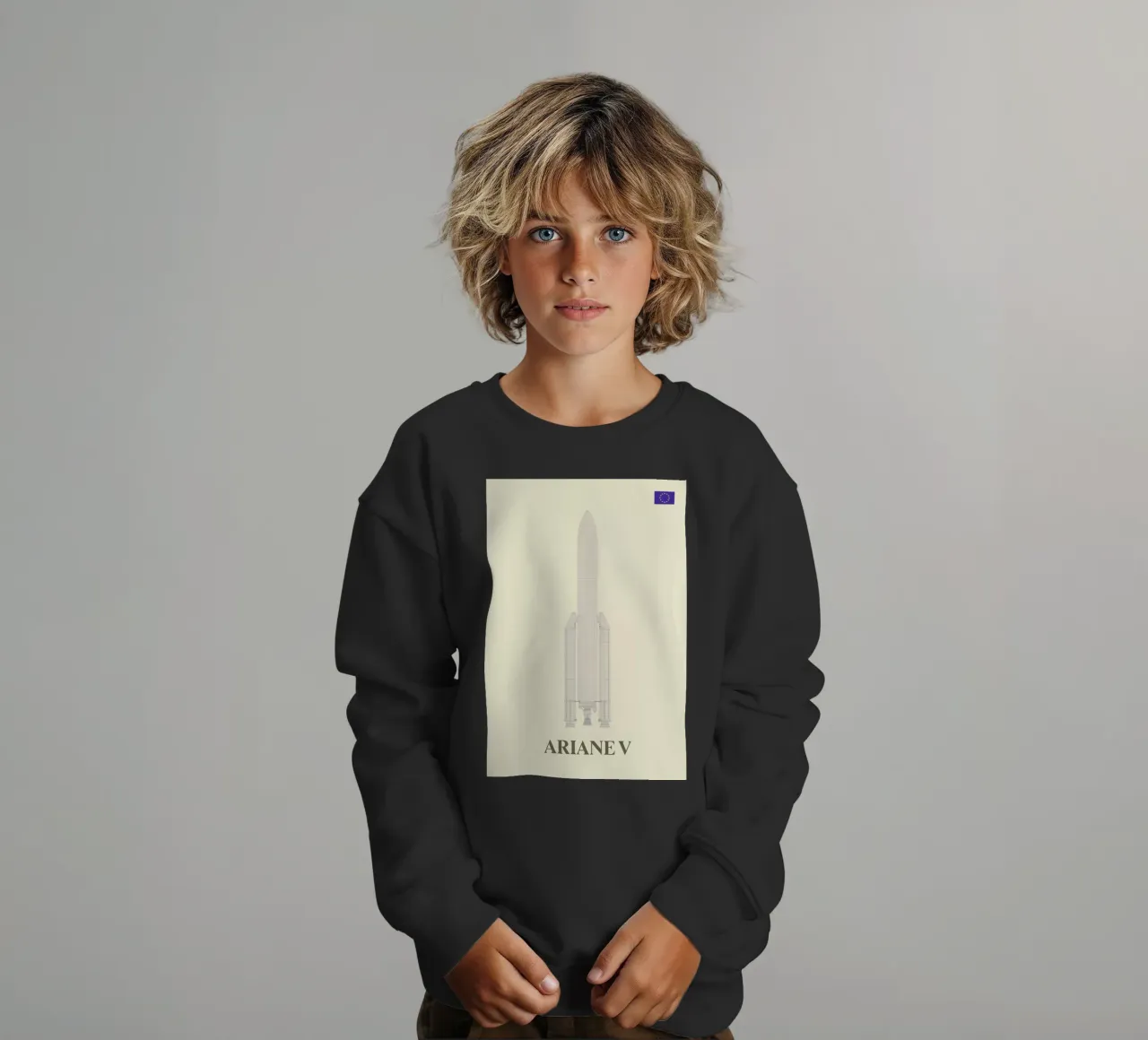 Ariane V V2 04 felpa bambino da Marc Schulthess