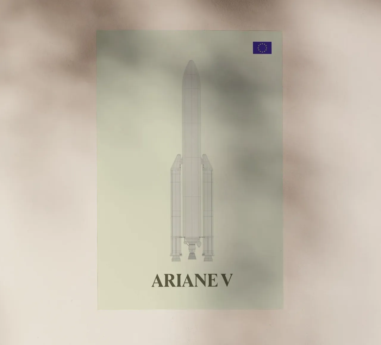 Ariane V V2 04 pellicola backlit da Marc Schulthess