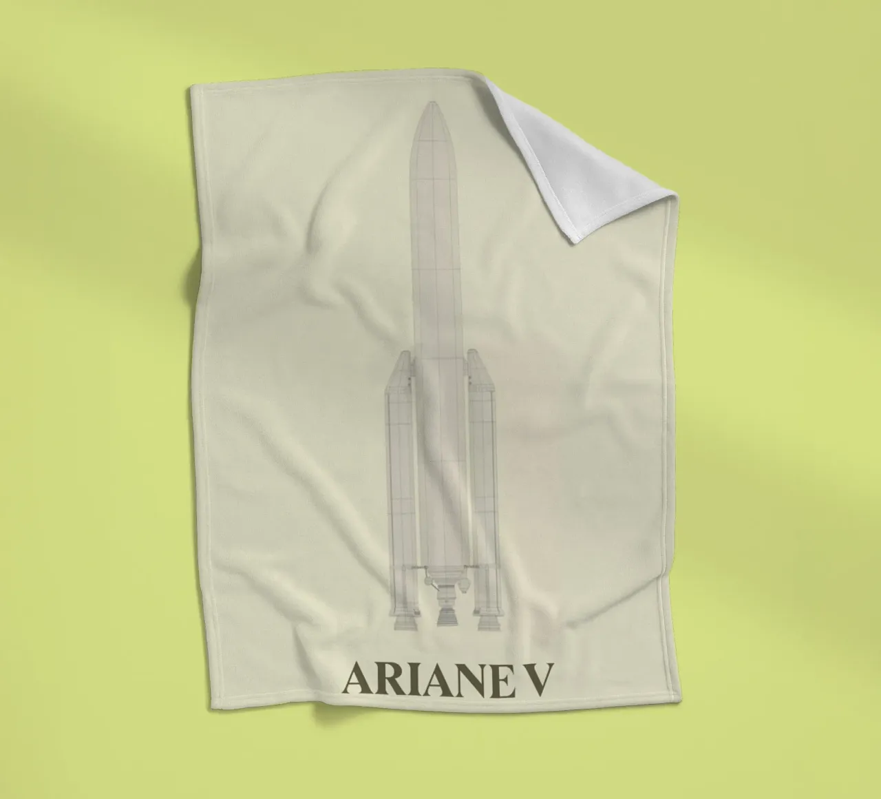 Ariane V V2 04 coperta in pile da Marc Schulthess