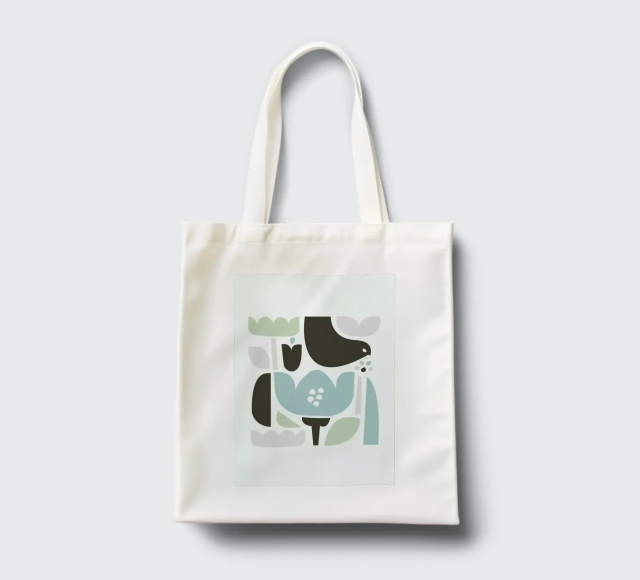 Flower Fields II borsa in juta da A Nordic Girl