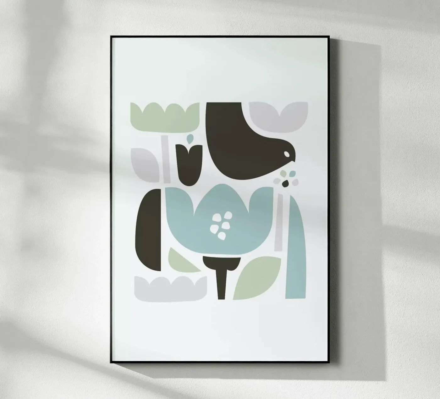 Flower Fields II acryl van A Nordic Girl