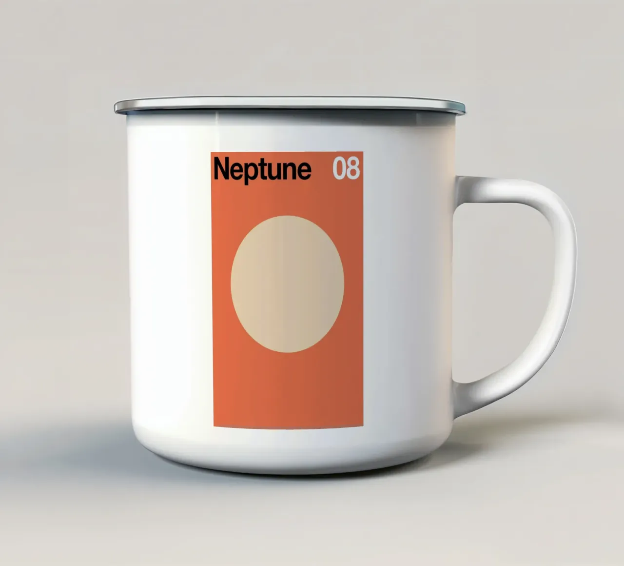 Neptune 08 tazza in smalto da Florent Bodart