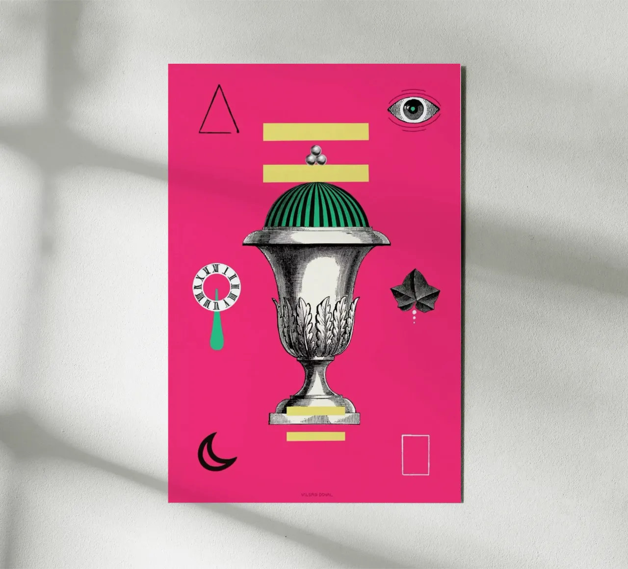 The Calix Tarot Card alluminio dibond da Kolorama