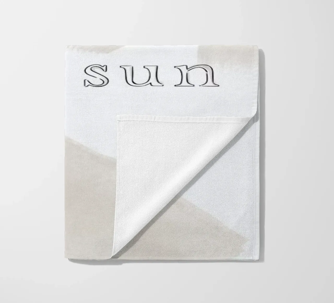 You are The Sun beach towel by KRUTH DESIGN