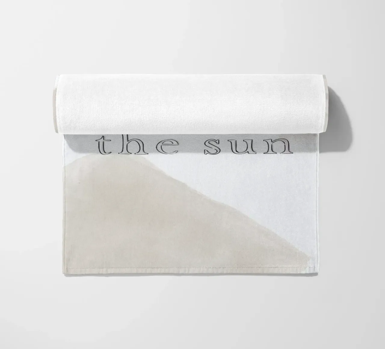 You are The Sun beach towel by KRUTH DESIGN