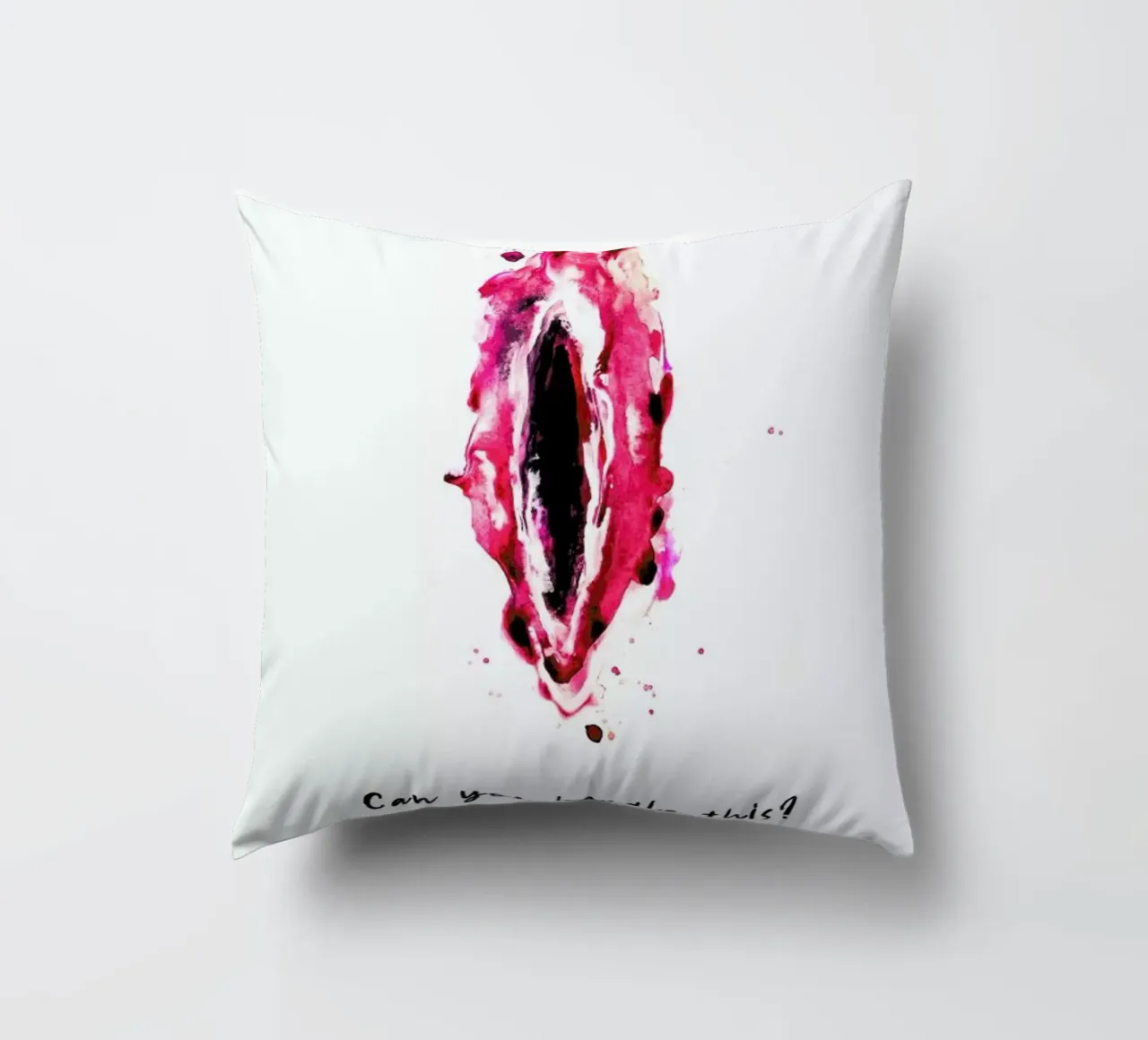Vulva Painting Don't Be a Lady II cuscino da Verena Bonath | 21st aesthetics