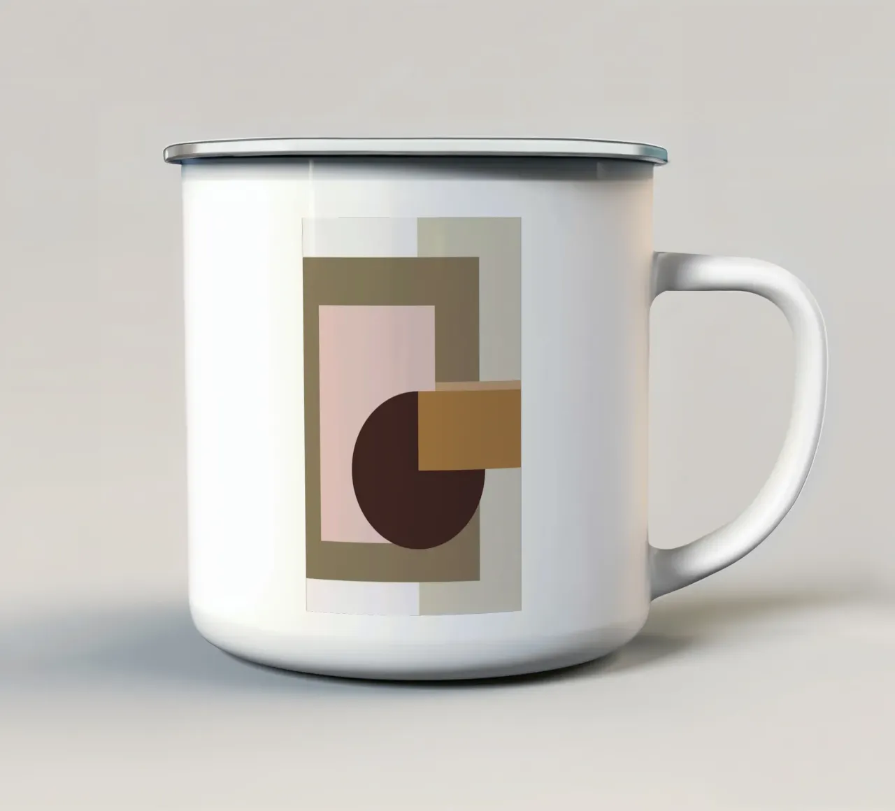 Geo 4 tazza in smalto da 170QM