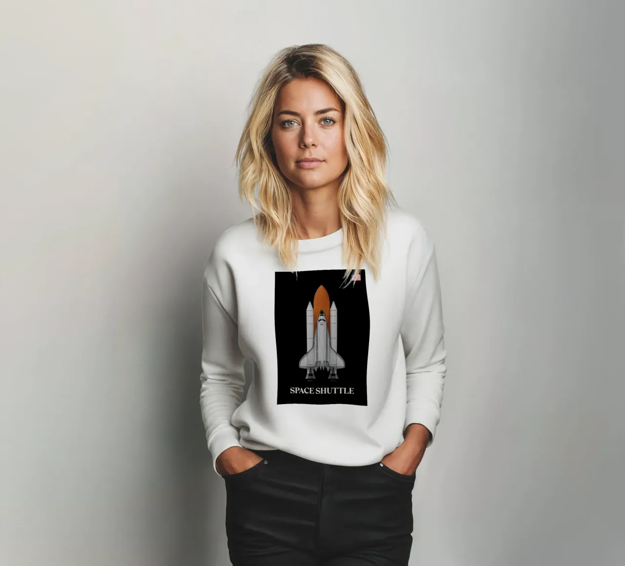 NASA Space Shuttle 1 felpa da Marc Schulthess