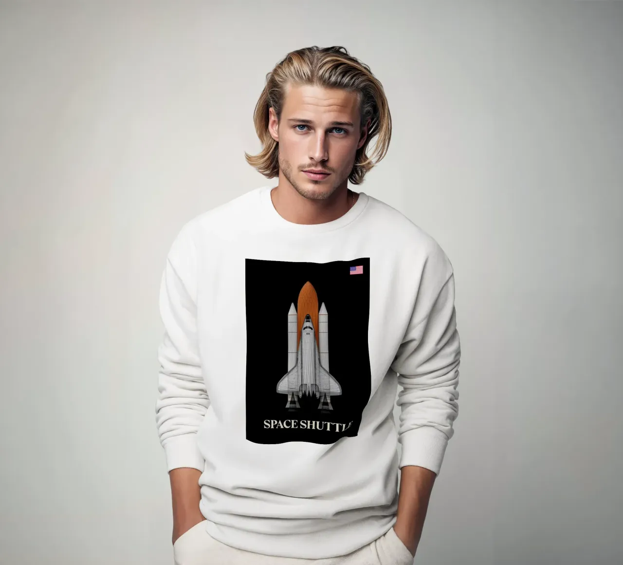 NASA Space Shuttle 1 felpa da Marc Schulthess