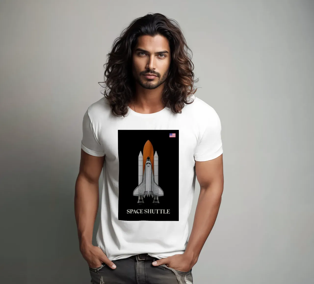 NASA Space Shuttle 1 t-shirt da Marc Schulthess