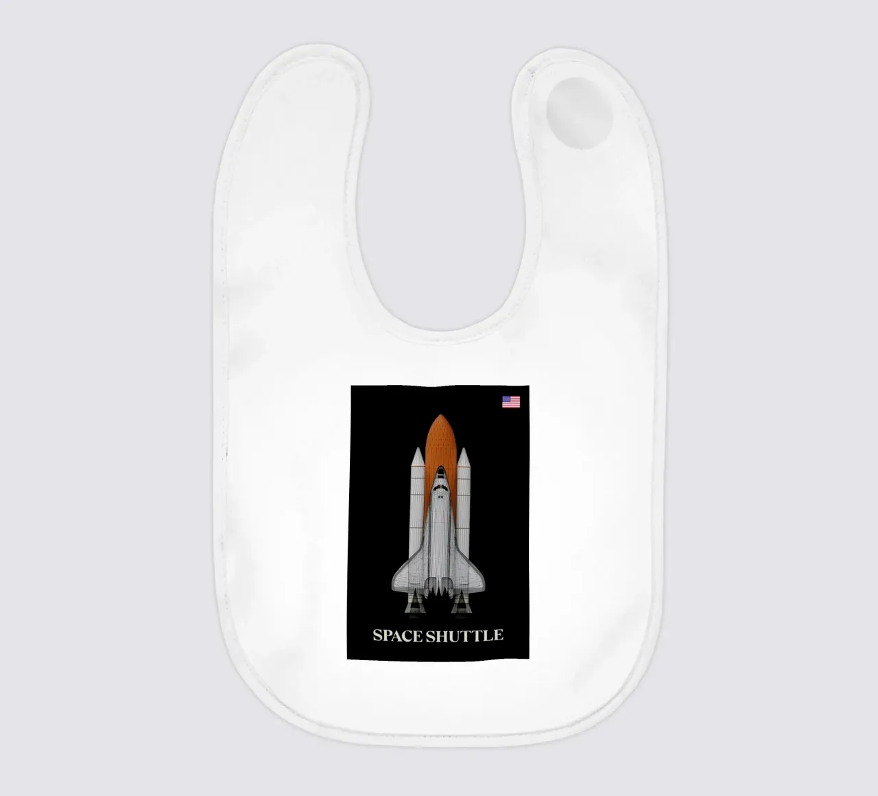 NASA Space Shuttle 1 bavaglino da Marc Schulthess