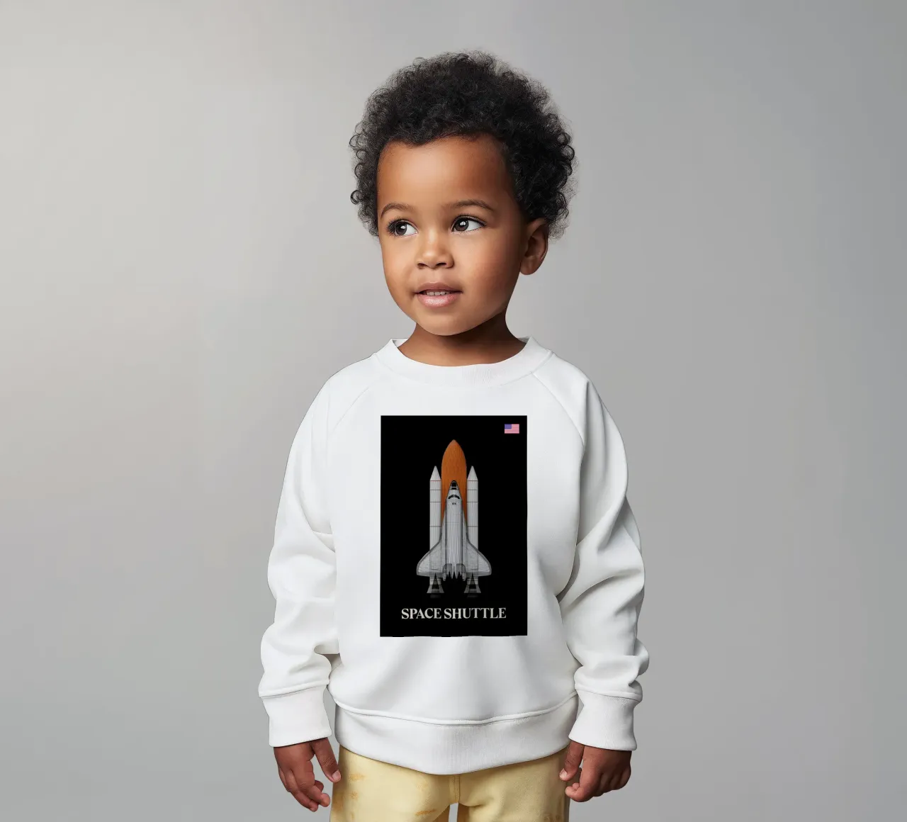 NASA Space Shuttle 1 felpa neonato da Marc Schulthess