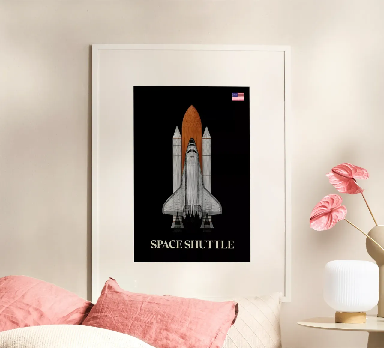 NASA Space Shuttle 1 carta hahnemühle da Marc Schulthess