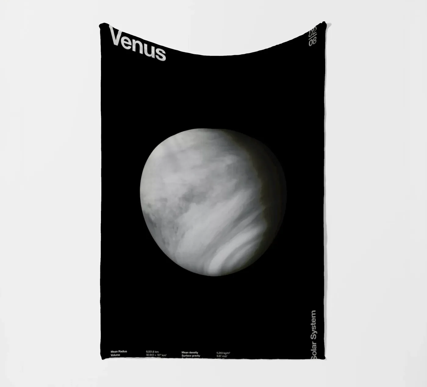 Venus fleecedeken van Florent Bodart