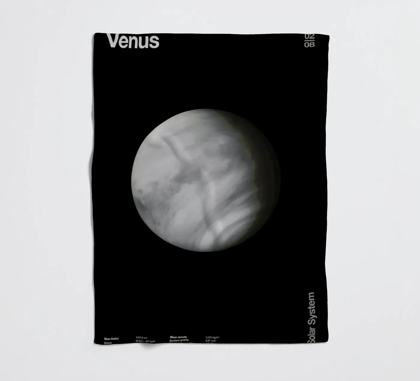 Venus fleecedeken van Florent Bodart