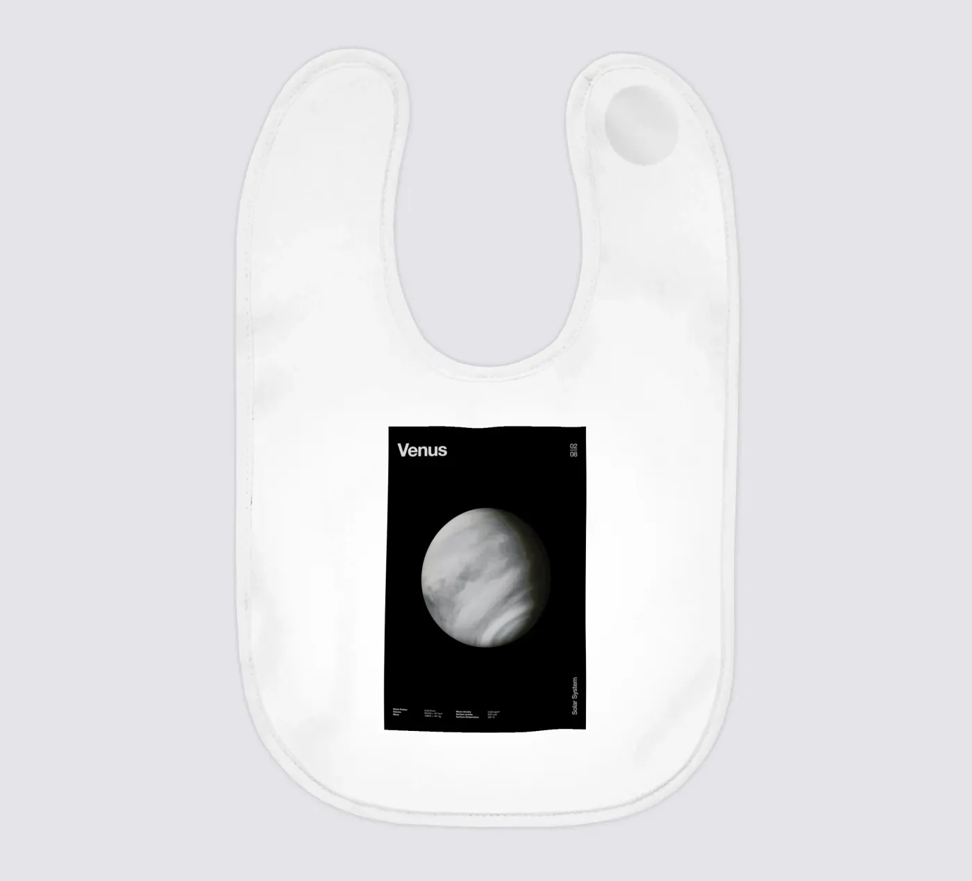 Venus baby bib by Florent Bodart